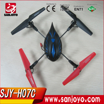 2015 nuevo drone mini rc mini tamaño nano self hover espía H07C vs hubsan h109s con cámara HD sd coche